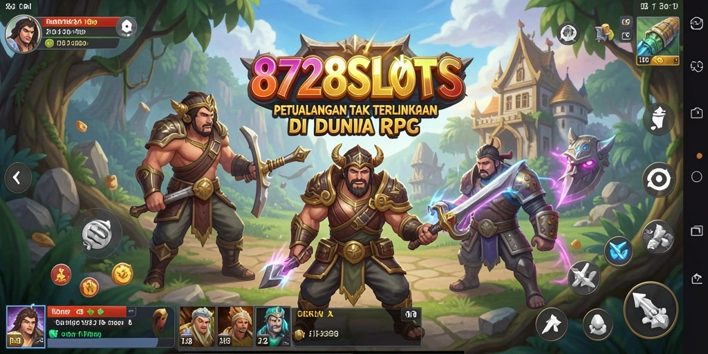 Tampilan gameplay RPG yang seru dan menantang di 8728SLOTS.