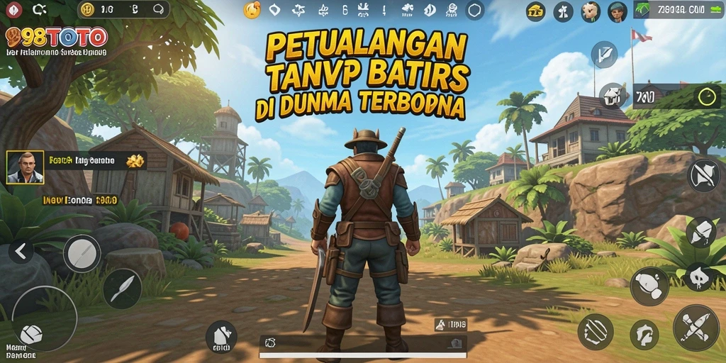 Gameplay menakjubkan dari 98TOTO di dunia terbuka.