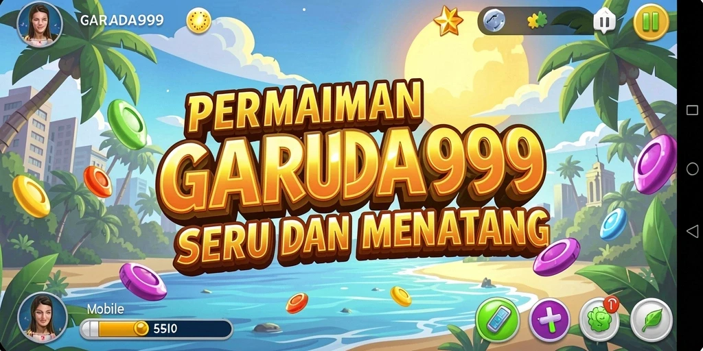 Tampilan gameplay seru dari GARUDA999 yang menantang.