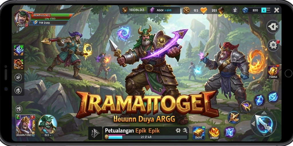 Tampilkan aksi seru dalam gameplay ARPG IRAMATOGEL.