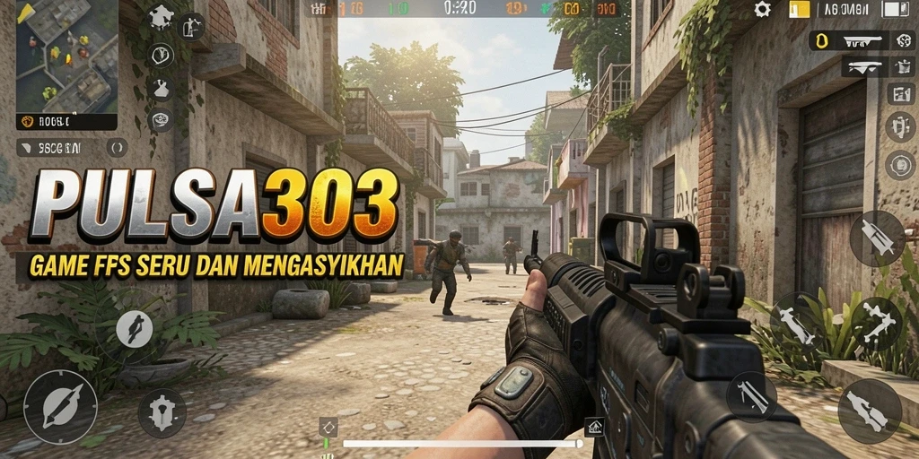Screenshot PULSA303 menampilkan aksi tembak-menembak yang mendebarkan.