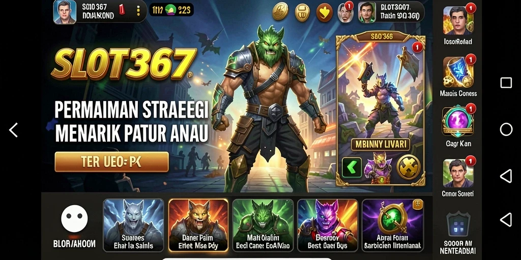 Screenshot SLOT367 menampilkan aksi strategi yang mendebarkan.